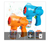 Bubble Gun Bubble Maker Blower Machine Gun Blaster for Kids Toys