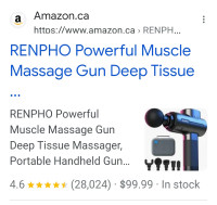 BRAND NEW Massage gun