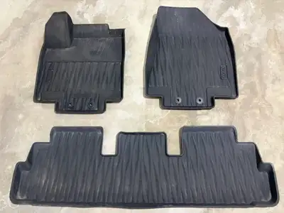 Infiniti QX60, all weather rubber floor mats. Came out of a 2024 model car.