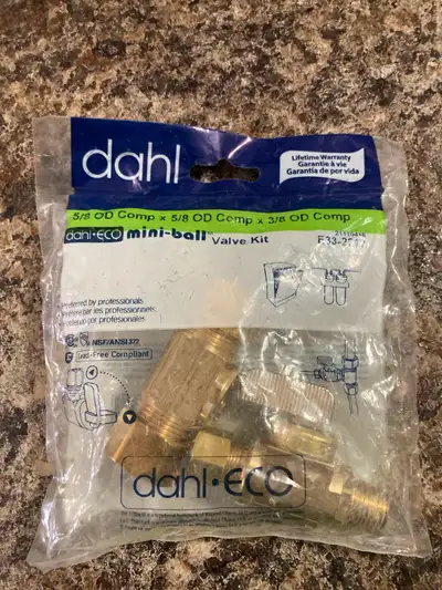 Dahl ECO Mini-Ball Valve Kit, View more