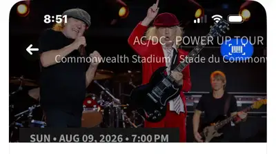 AC/DC Aug 9/26 , View more