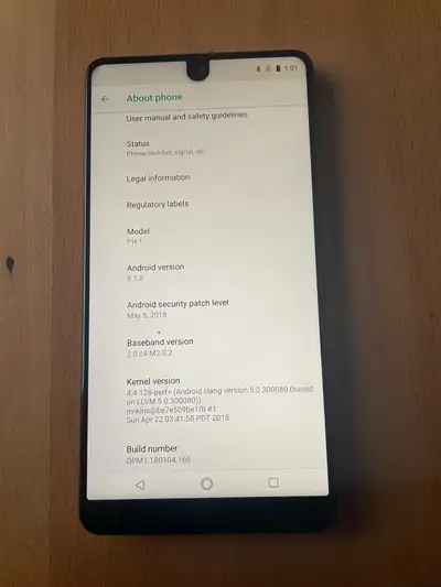 Essential PH-1 128G unlocked, View more