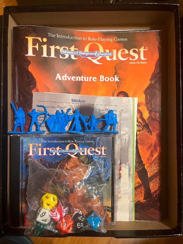 Advanced Dungeons & Dragons (AD&D) @nd Edition First Quest 1105 dans Jouets et jeux  à Ouest de l’Île