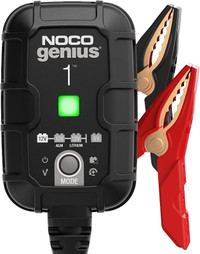 Battery Tender: NOCO Genius 1 Battery Charger + Maintainer