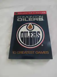 Edmonton oilers ten greatest games dvd set mint condition 