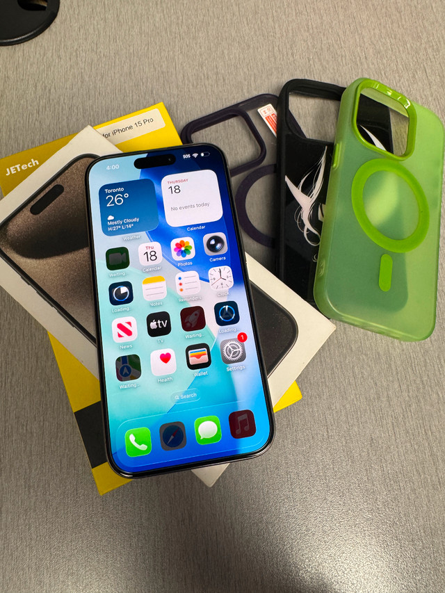 iPhone 15 Pro AppleCare+ in Cell Phones in Markham / York Region - Image 2