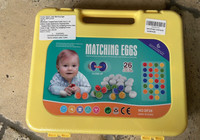 *NEW* 26pcs Matching Eggs - Montessori ABC Color Letter Matching