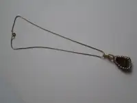 necklace (tiger eye stone)