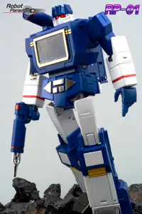 Transformers Masterpiece Soundwave + Frenzy Fans Toys RP-46