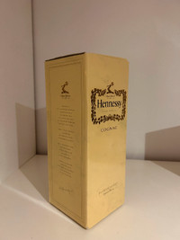 Hennessy  and  Grand Marnier empty boxes