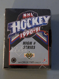 1990-91 Upper Deck Hockey High Series Factory Sealed Set Bure