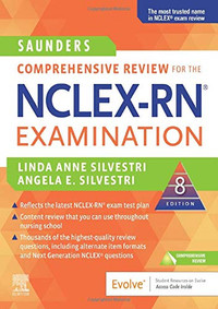 Saunders Comprehensive Review for the NCLEX-RN 8E 9780323358415