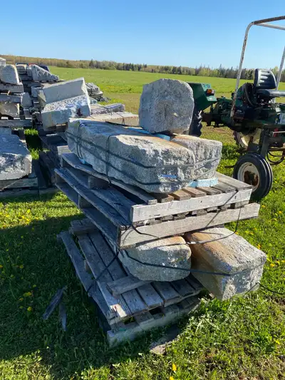 190 pallets of beautiful granite from the Federal Justice building in Ottawa. Prices start at $200 p...