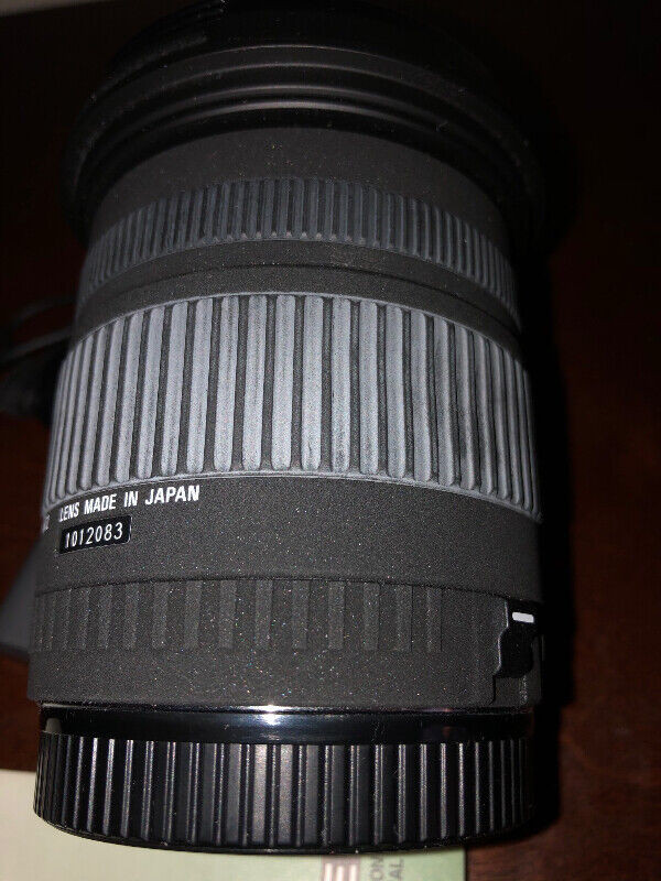 Sigma DC 17-70mm f/2,8-4,5 et Canon EOS Rebel XT peu utilisés dans Appareils photo et caméras  à Longueuil/Rive Sud - Image 4