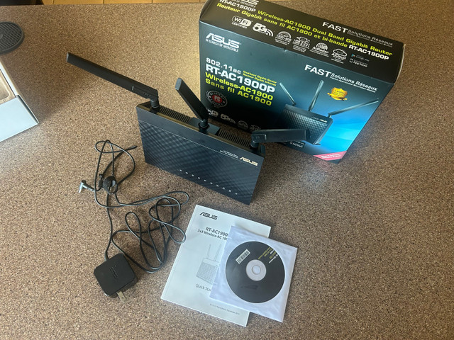 ASUS WiFi Router RT-AC1900P in Networking in Trenton