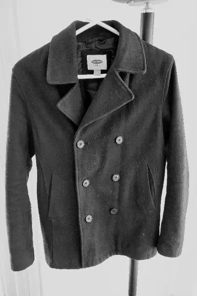 Old Navy Wool Winter/Spring Pea Coat (Men’s), View more