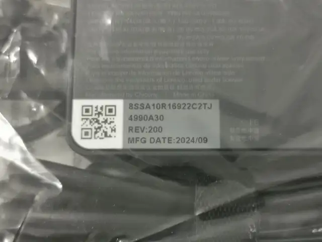 New Genuine Lenovo ThinkPad USB C type AC Adapter 65W in Laptop Accessories in Markham / York Region - Image 4
