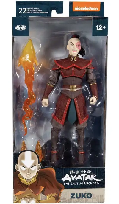 McFarlane Toys Avatar: The Last Airbender 7” Zuko Action Figure, View more
