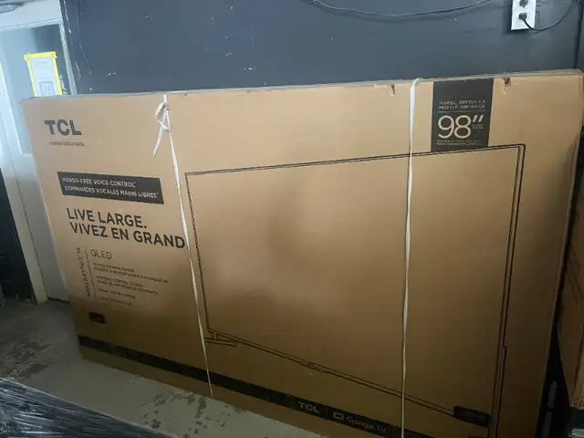 98" TCL SMART TV- XL COLLECTION in TVs in City of Toronto - Image 2