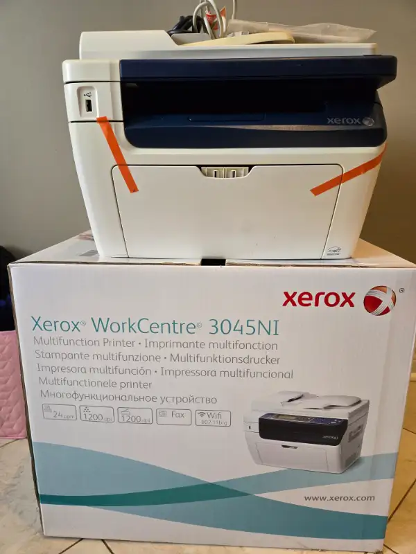 Laser Printer - Xerox WorkCentre 3045NI in Printers, Scanners & Fax in Markham / York Region - Image 2