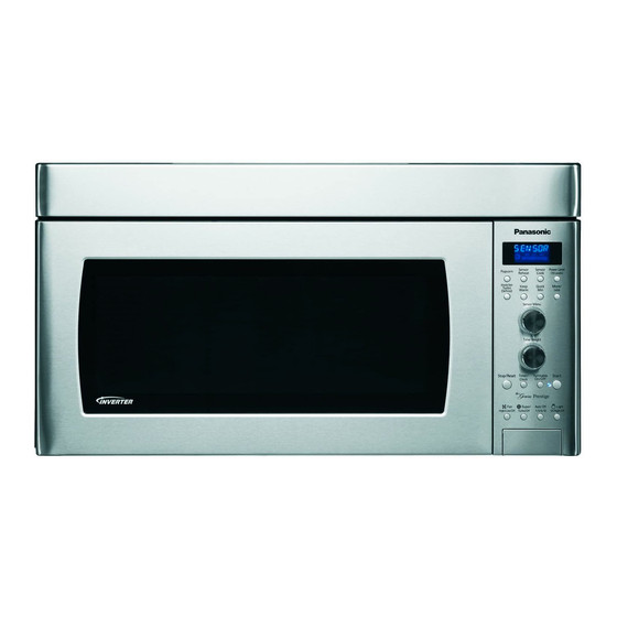 Panasonic NNSD291S Stainless 2.0Cu.FT Over-the-range Microwave in Microwaves & Cookers in St. Catharines - Image 2