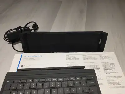 Used Surface Pro 4 with docking station, View more