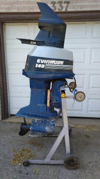 1979 140HP Evinrude and Mercury lower unit or trade.