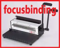 Heavy Duty Metal Wire-O Binding Machine removable PIN 3:1 pitch