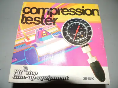 "Pit Stop" compression tester, new in original box, View more