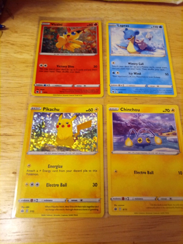 Set of McDonald's Match Battle Pokemon cards Arts & Collectibles