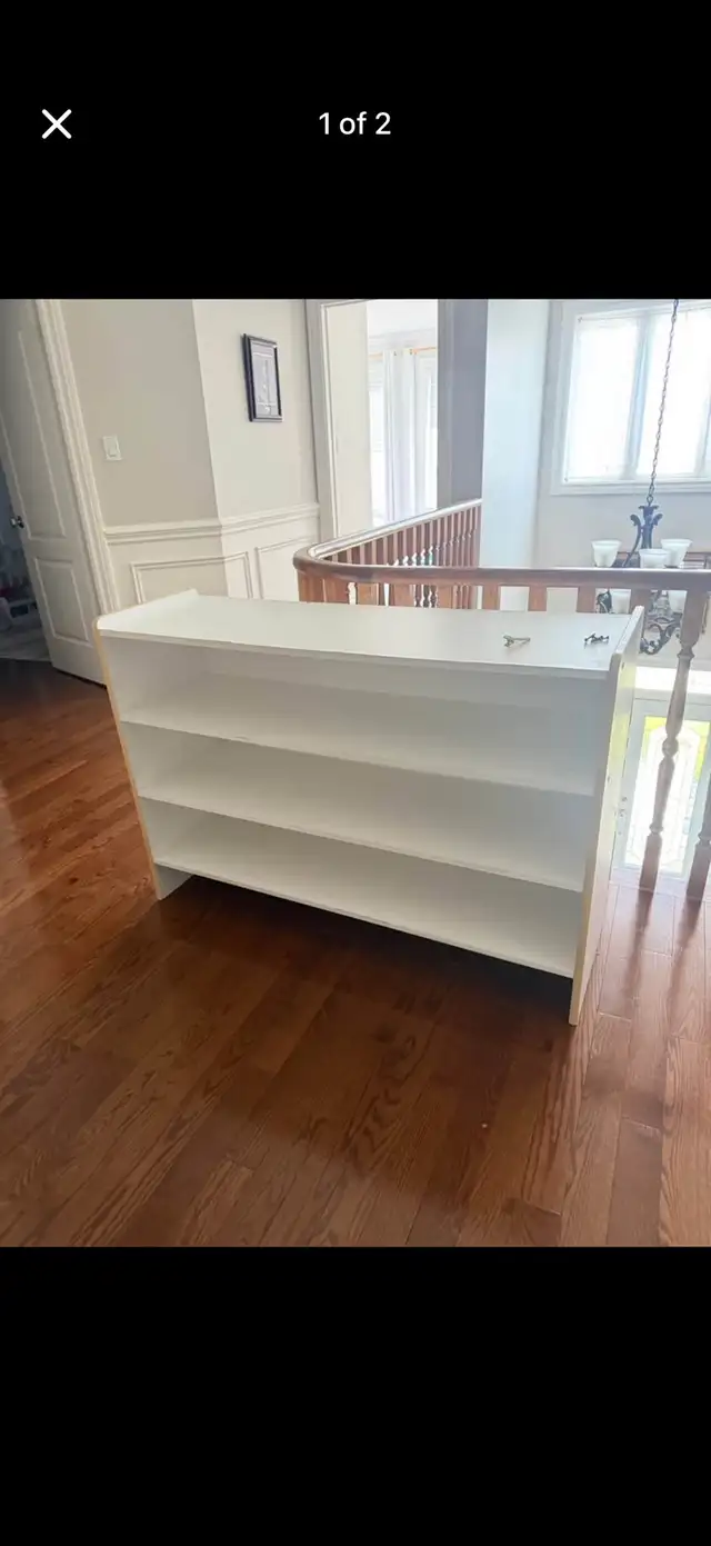 White Bookshelf