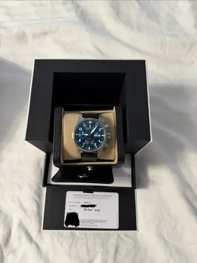 IWC Pilot Chronograph 41 Blue Dial, View more