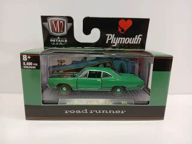 1969 Plymouth Road Runner HEMI. 2022 M2 Detroit Muscle 8400 pcs