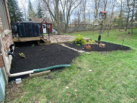 Mulch and sod installation 