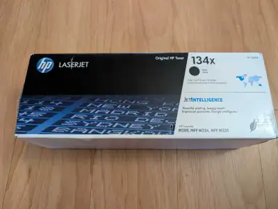 Genuine New HP 134X High Yield Black Original LaserJet Toner, View more