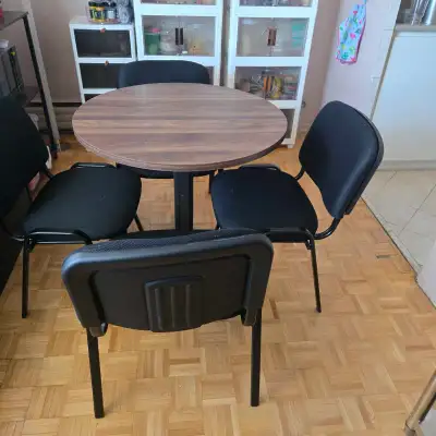 dinning table and 4 chairs or office , View more