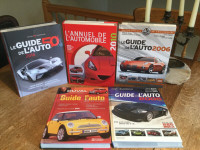 le Guide de l'auto et l'annuel  l'auto 10 $ chacun