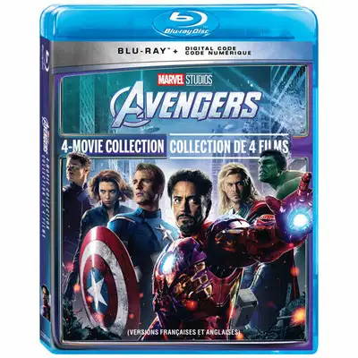 Marvel Avengers 4 Movie Collection on Blu-Ray NEW!, View more