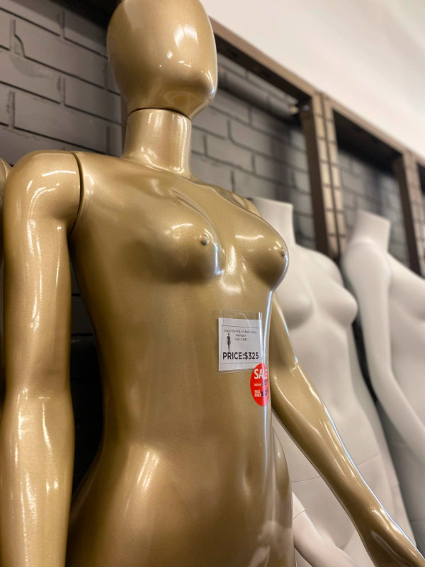 SALE GOLDEN FEMALE & MALE MANNEQUIN $163 EACH -REG$325 in Other Business & Industrial in City of Toronto - Image 2