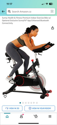 Premium Indoor Spin Bike, Mint Condition - Why Pay Retail?