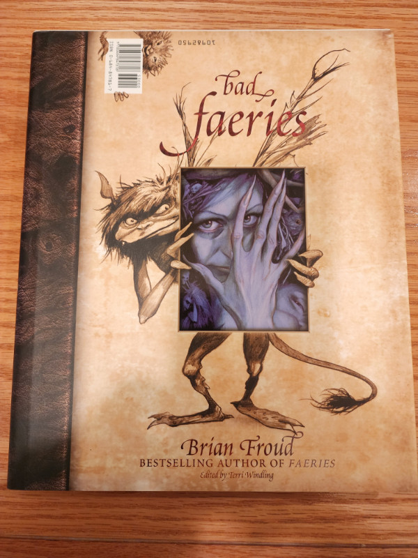 Hardcover Edition Good Faeries / Bad Faeries By Brian Froud in Fiction in Edmonton - Image 3
