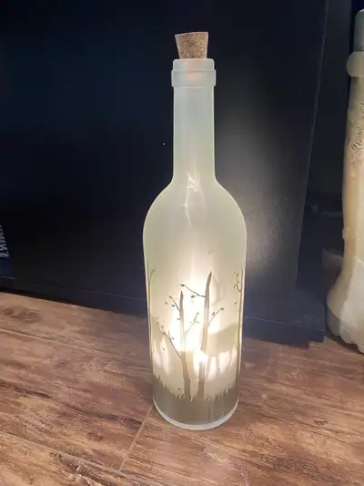 Christmas deer bottle decoration  , View more