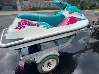 1994 Seadoo SP with trailer. Runs good. Brand new wear ring. New battery last year. Just don't use e...