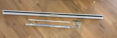 This retractable screen doors create a bright, breezy space that blurs the line between indoors and...