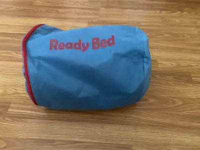 Disney Cars Junior ‘Ready Bed’ Inflatable Air Mattress & Sleeping Bag with Foot Pump Kids’ sized sin...