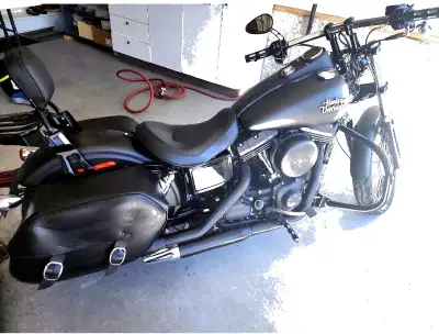 For Sale: 2015 Harley-Davidson Dyna Street Bob – Low KM, Loaded with Extras! If you're looking for a...