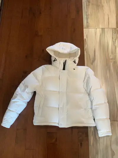 White Womens Winter Puff Jacket , View more