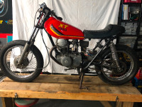 1981 Yamaha SR 125 Motorcycle