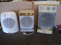 SPACE HEATERS WIRE ELEMENTS OSCILLATING 1500 WATTS $20 EACH