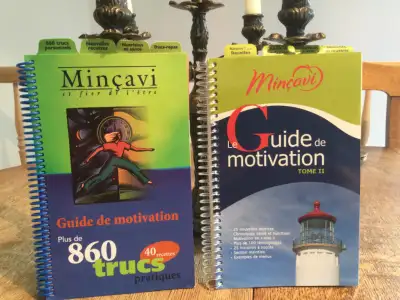 Mincavi Guide de motivation + 860 trucs 40 recettes an 2000 aucun nom aucune rature 174 pages à reli...